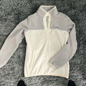 Columbia button up sweater